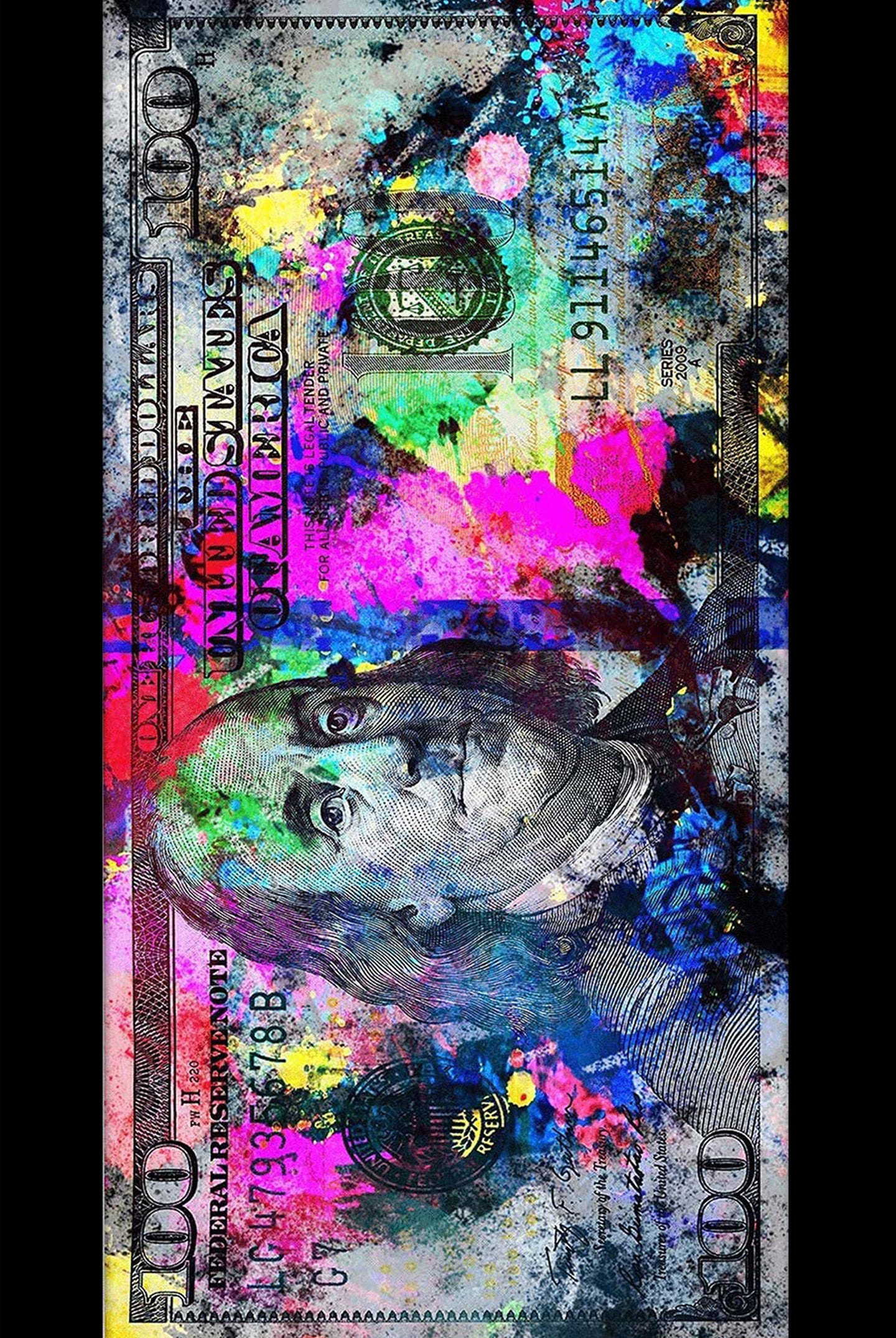 100 DOLLAR POSTER
