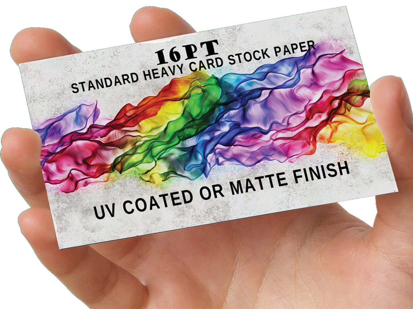 BUSINESS CARDS 16PT CARD STOCK FULL UV GLOSS
