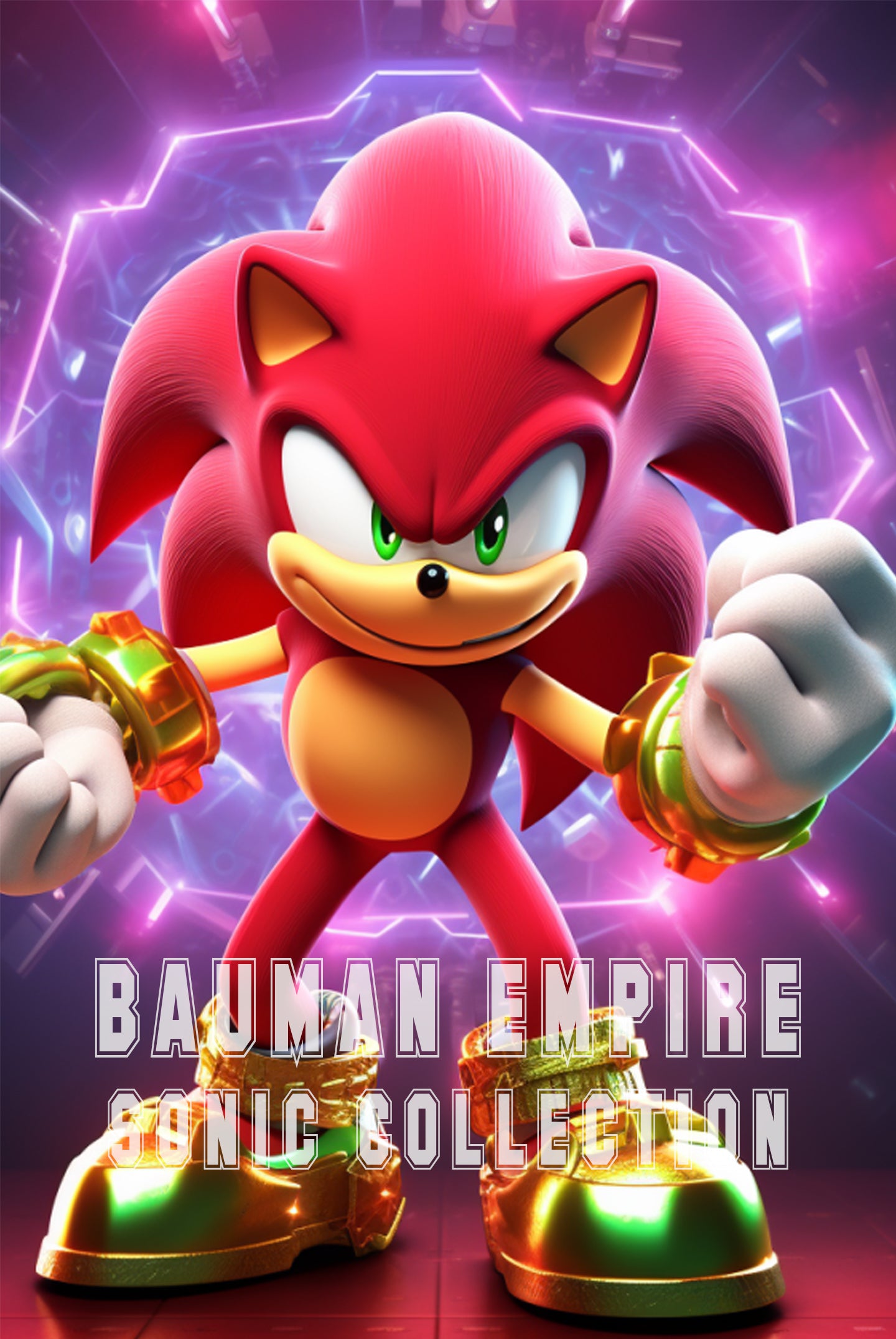 SONIC COLLECTION OF 4 POSTERS