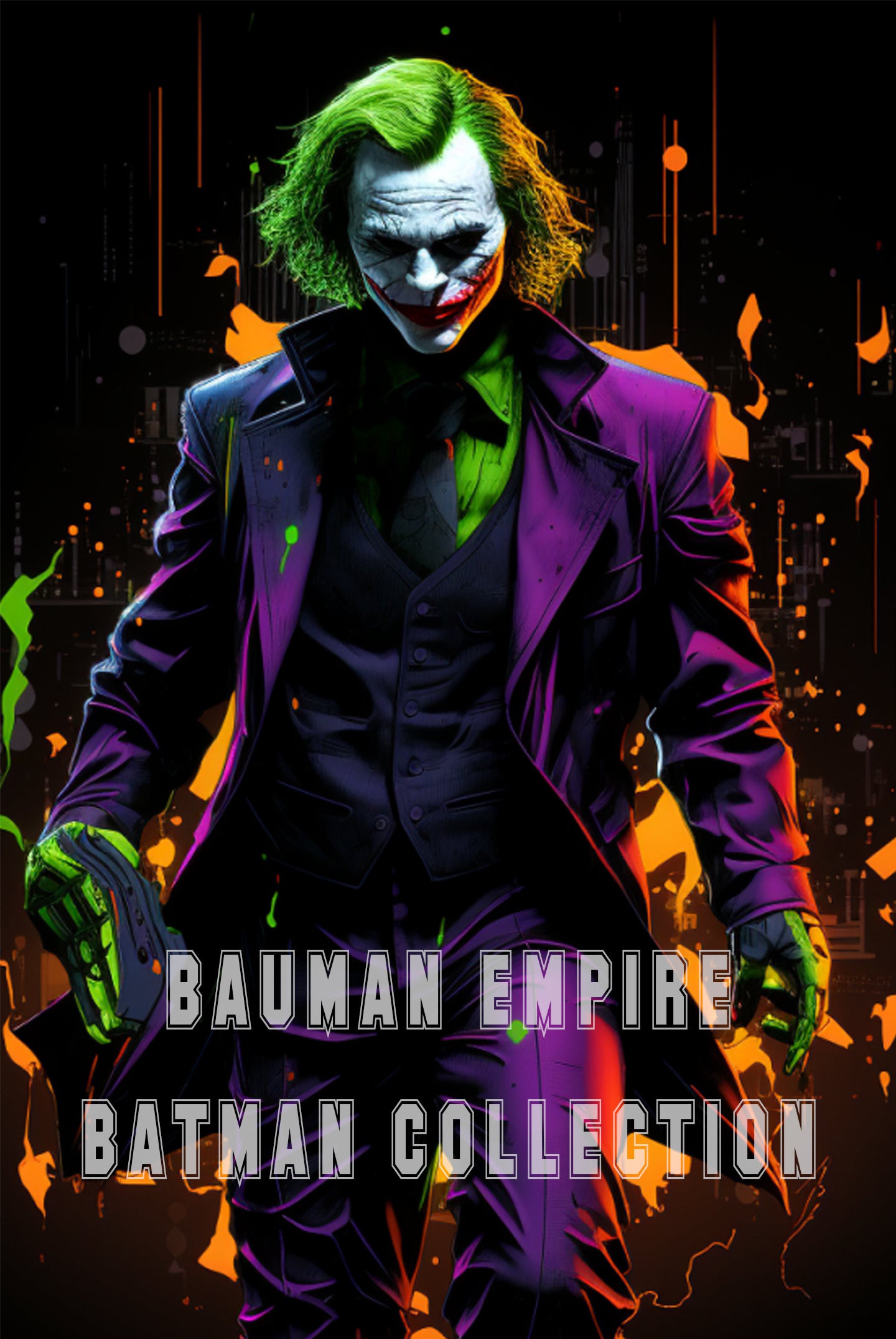 BAT MAN COLLECTION OF 9 POSTERS
