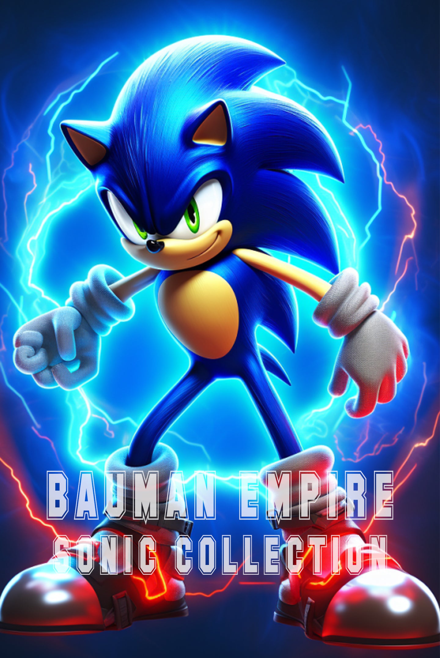 SONIC COLLECTION OF 4 POSTERS