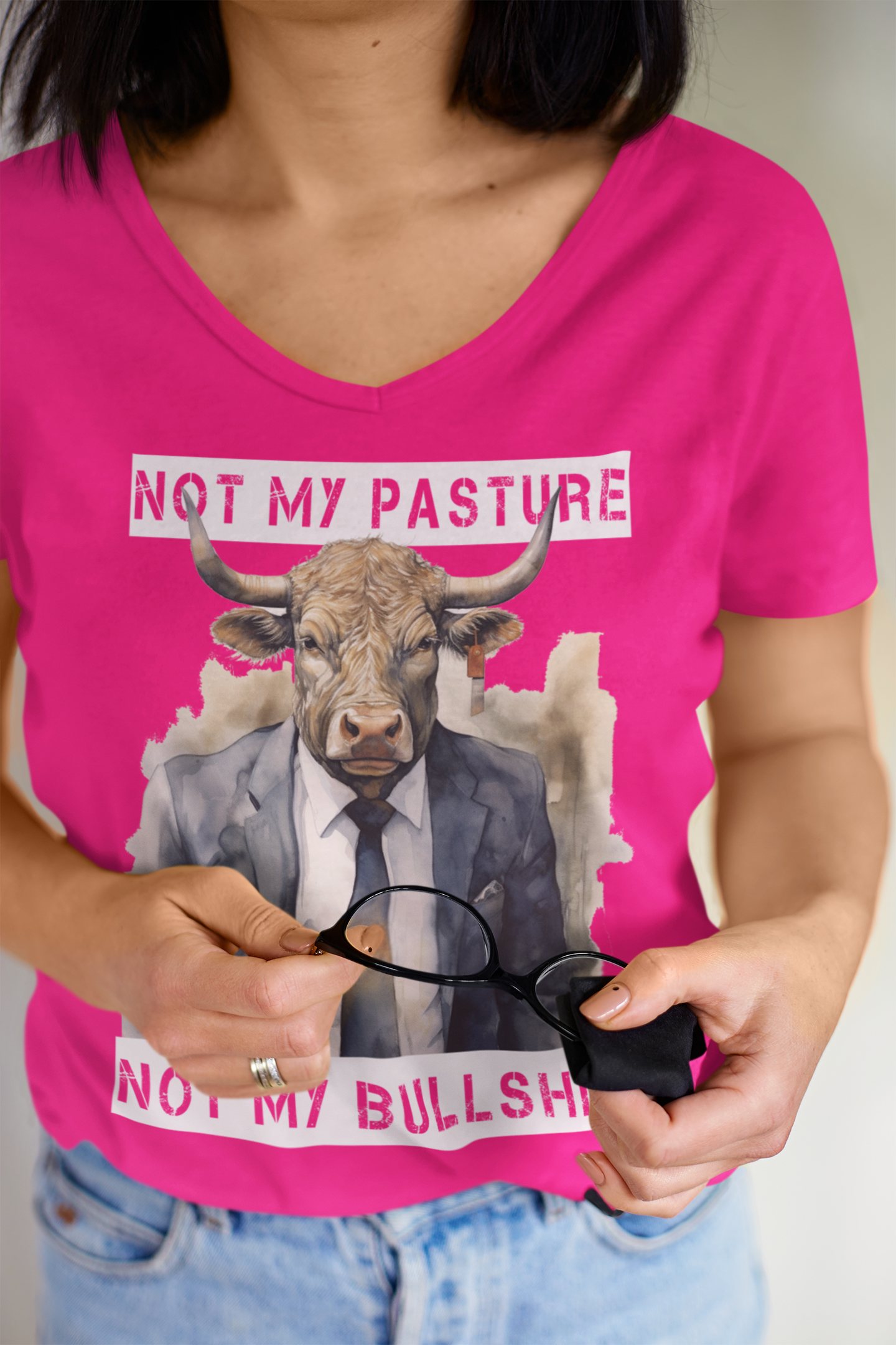 NOT MY PASTURE NOT MY BULLSHIT