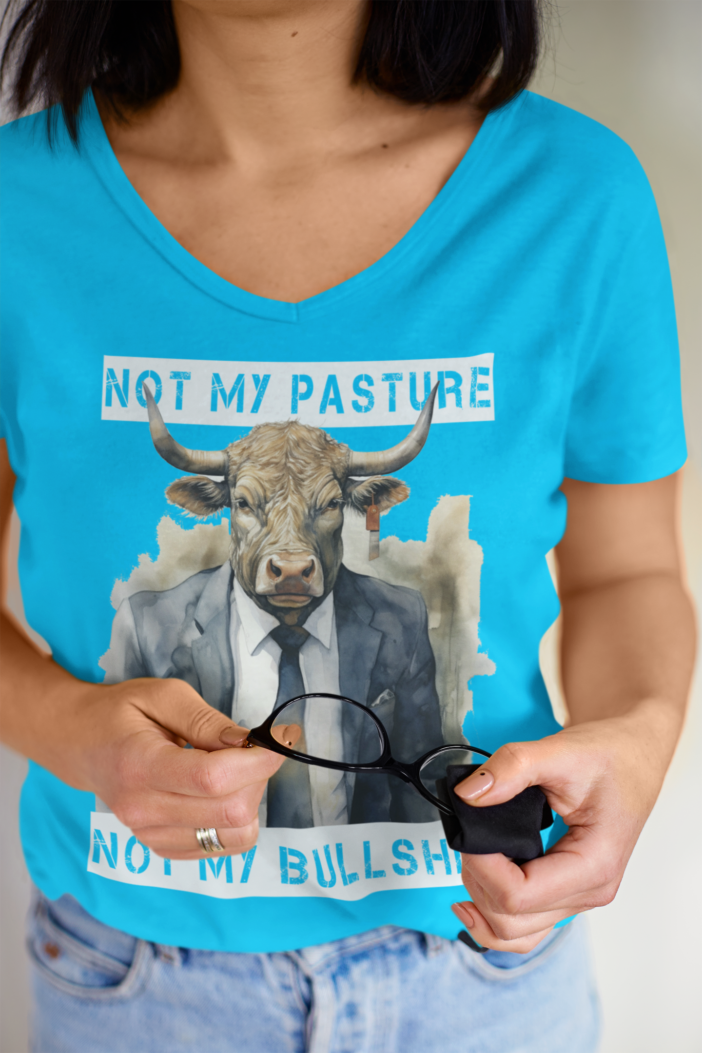 NOT MY PASTURE NOT MY BULLSHIT