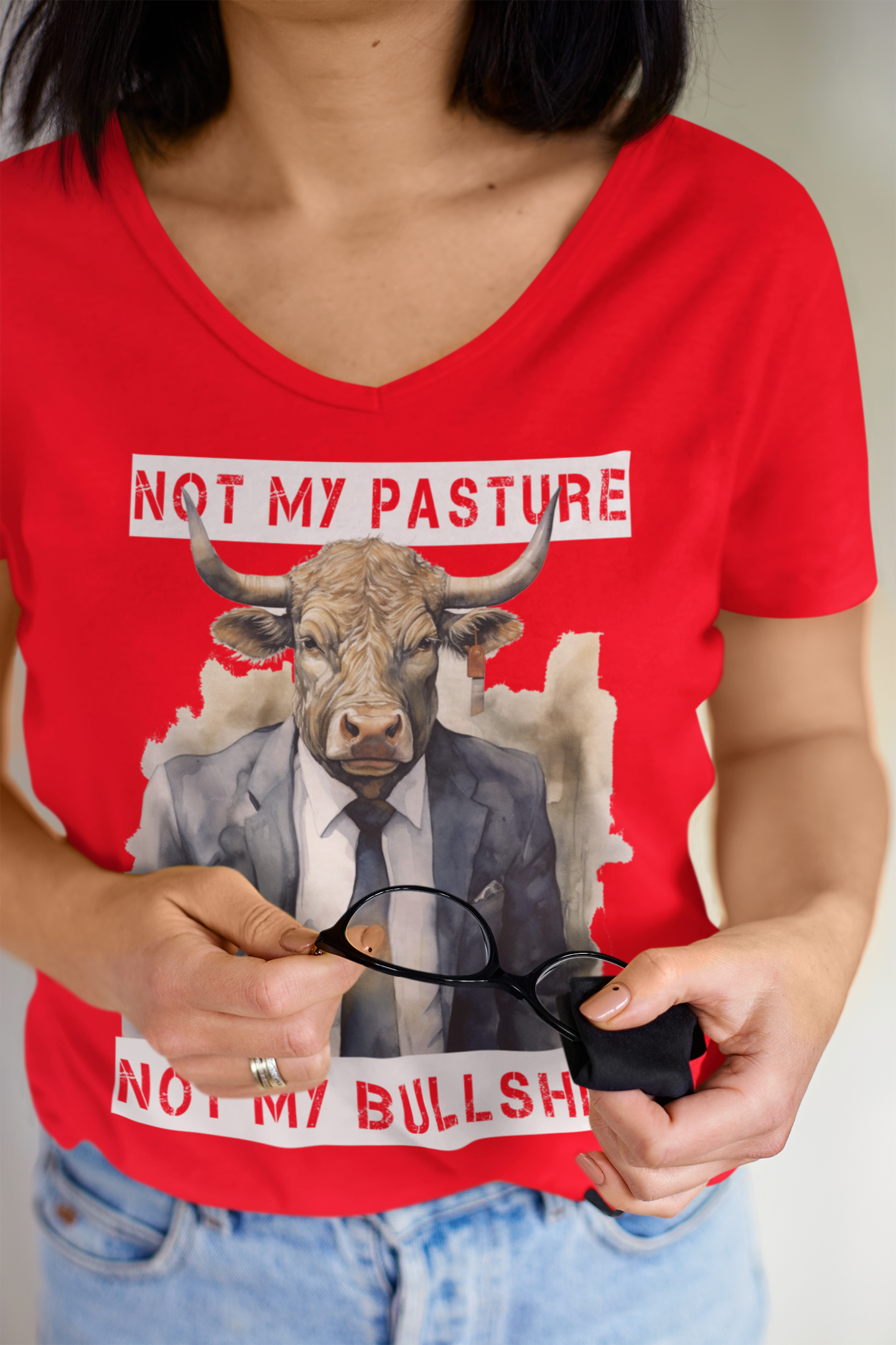 NOT MY PASTURE NOT MY BULLSHIT