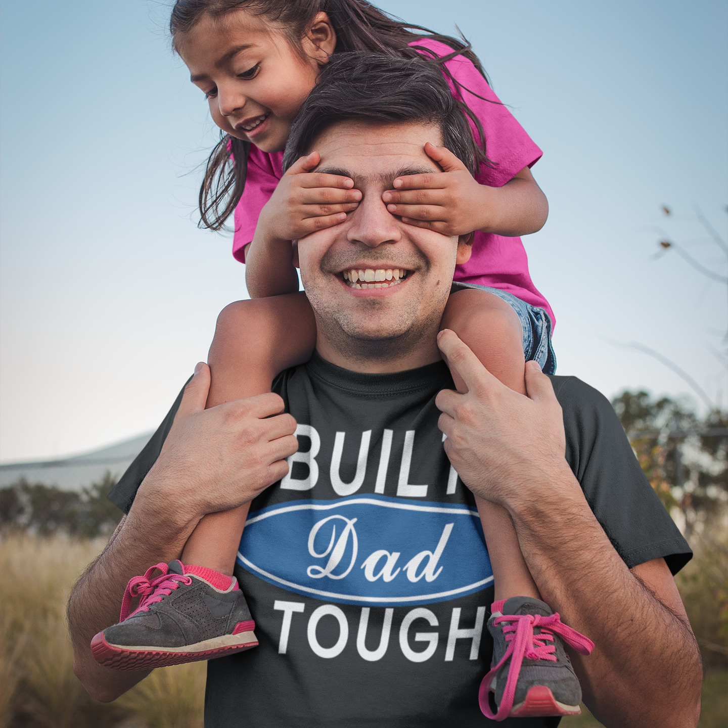 T-SHIRT - BUILT DAD TOUGH