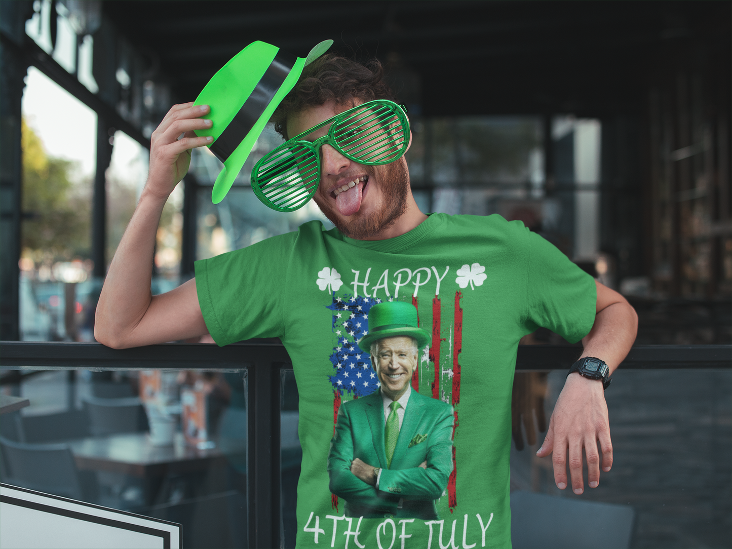 T-SHIRT - BIDEN ST PATRICK'S DAY