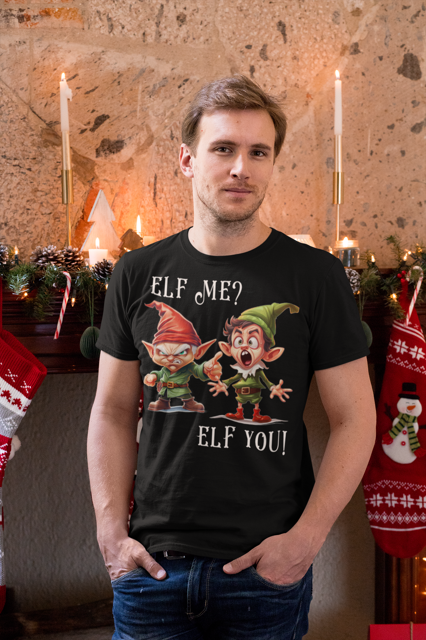 T-SHIRT - ELF ME? ELF YOU!