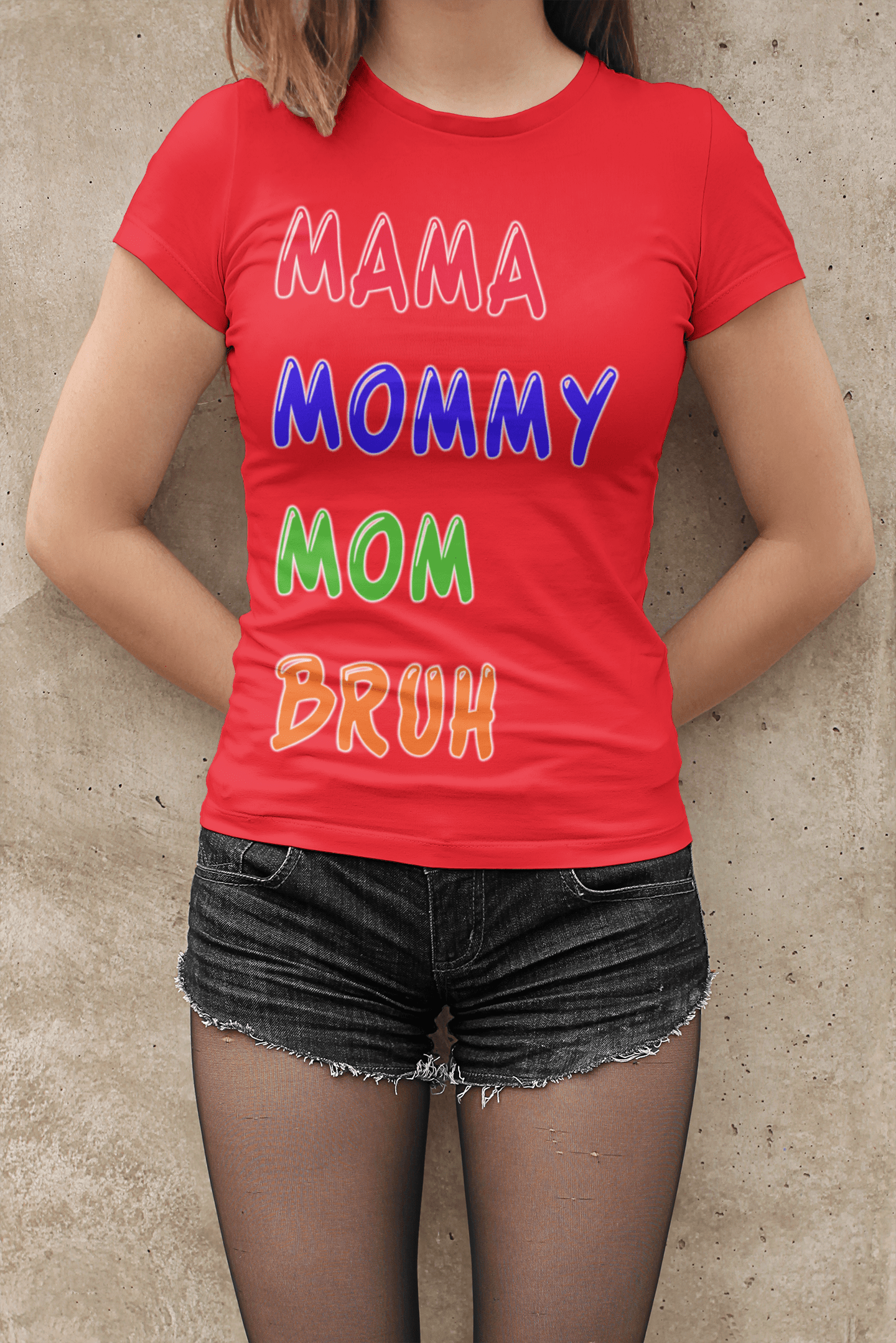 T-SHIRT - MAMA TO BRUH