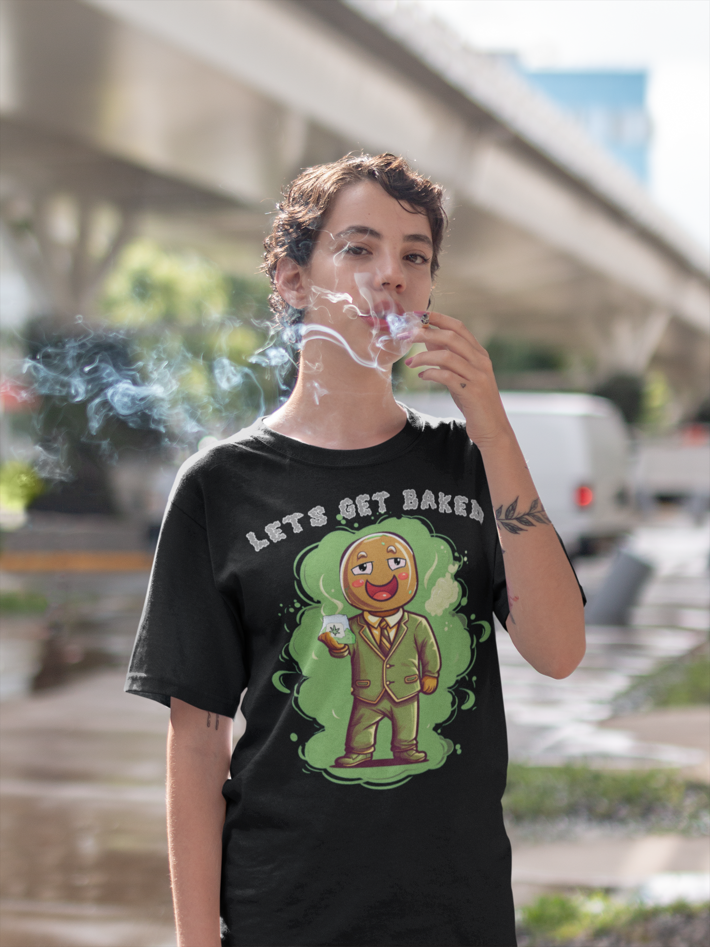T-SHIRT - GET BAKED
