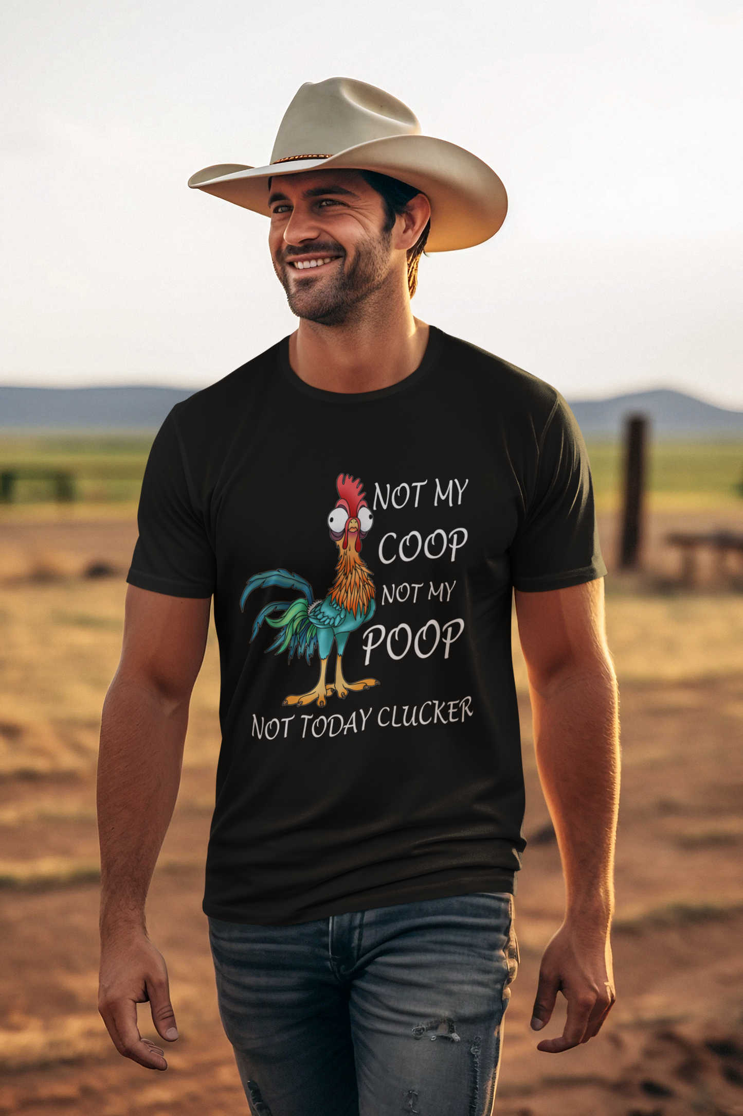 NOT MY COOP NOT MY POOP