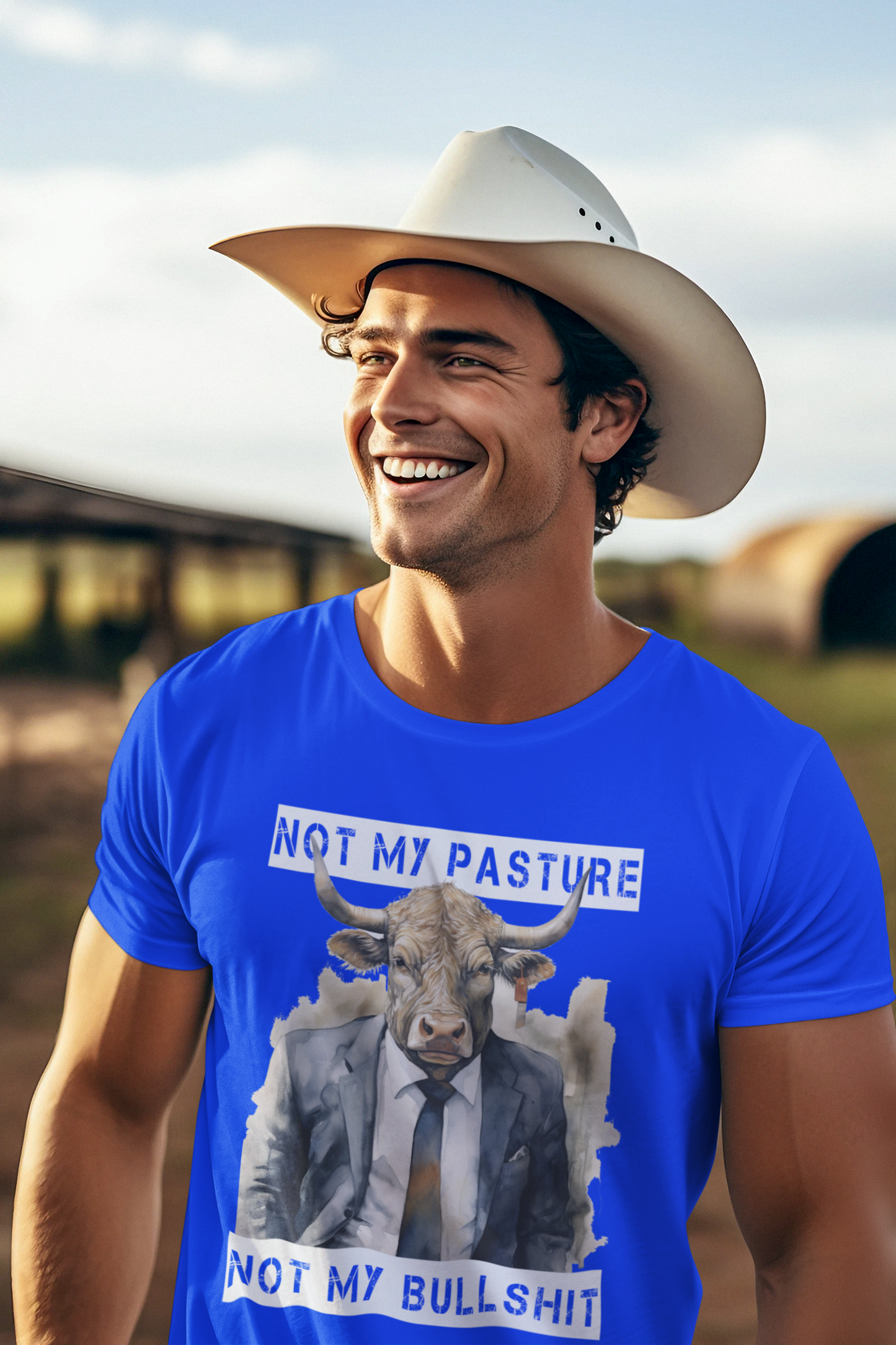 NOT MY PASTURE NOT MY BULLSHIT