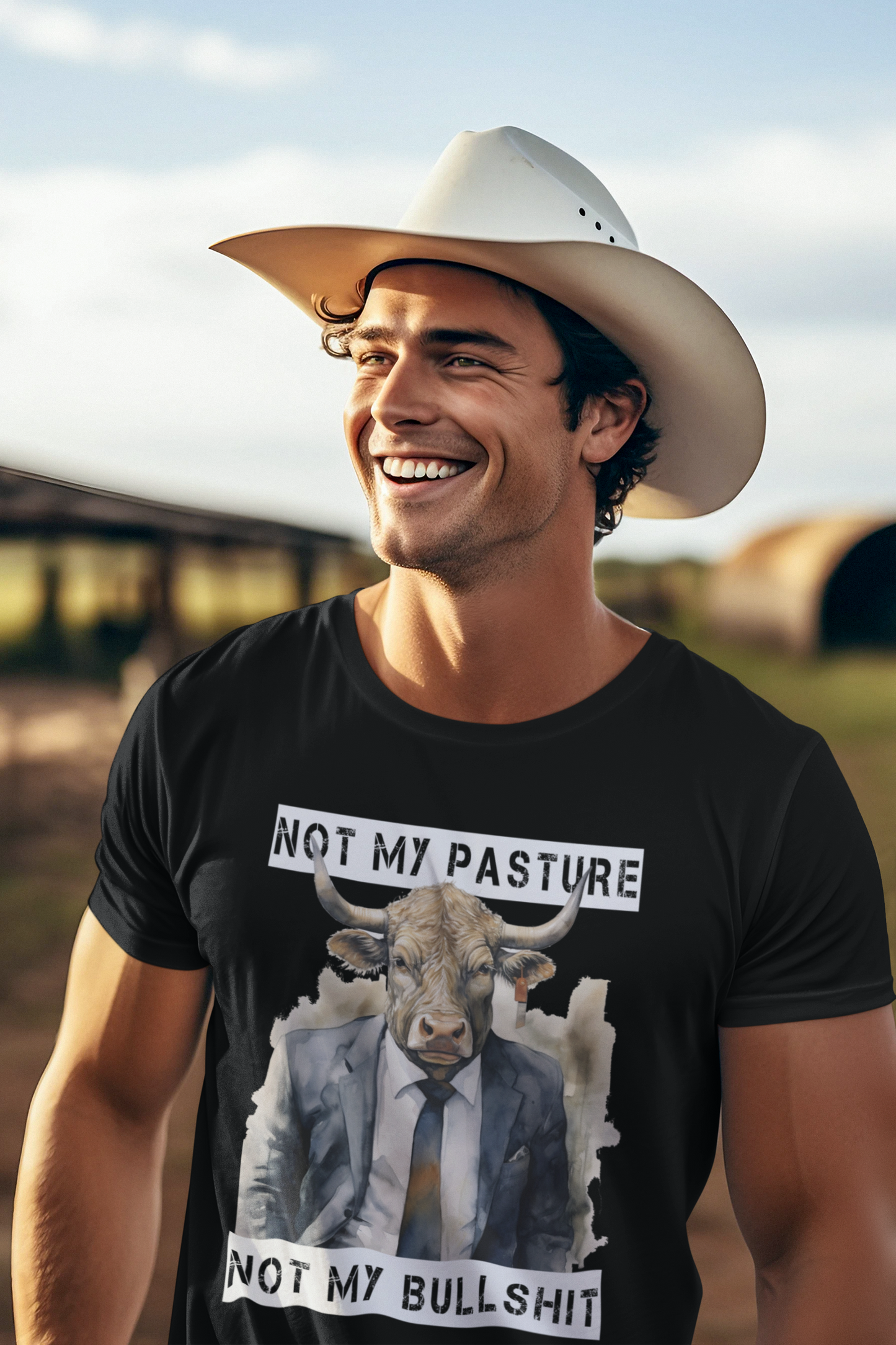NOT MY PASTURE NOT MY BULLSHIT