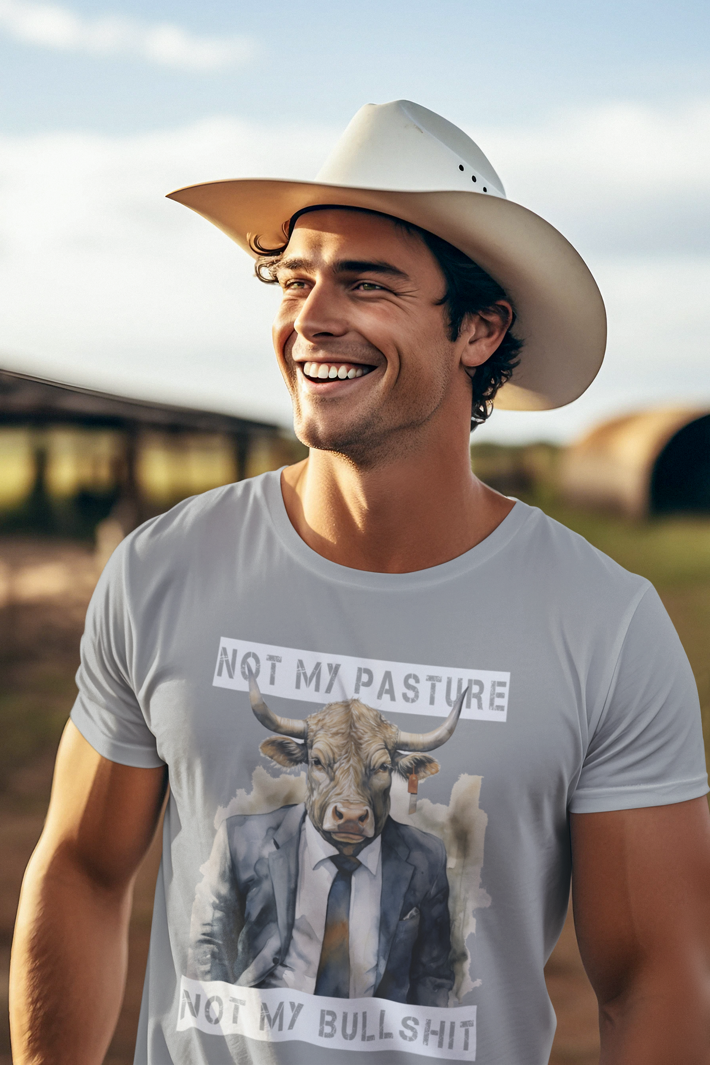 NOT MY PASTURE NOT MY BULLSHIT