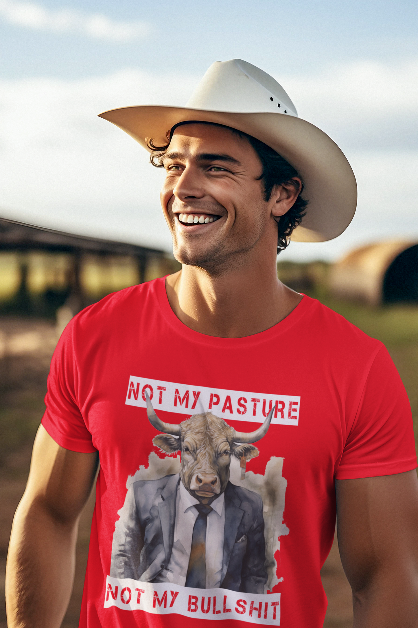 NOT MY PASTURE NOT MY BULLSHIT